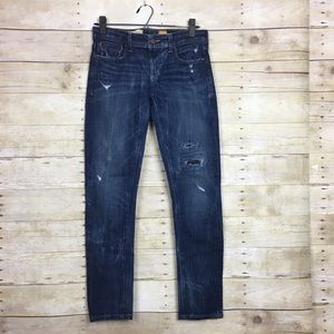 Pilcro and the Letterpress Distressed Skinny Jeans